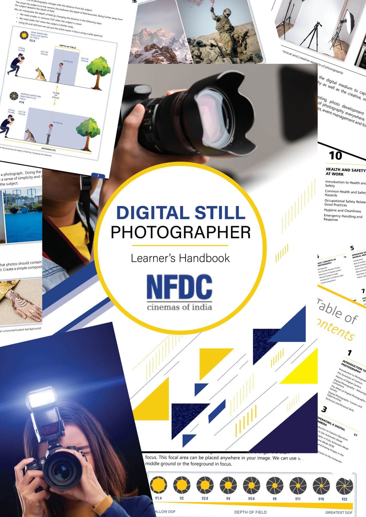 Launch of Digital Still Photographer Course Materials for NFDC